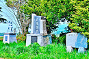 名駒小学校の記念碑